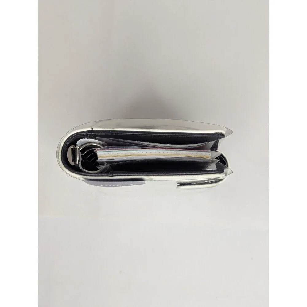 Filofax Pocket Patterns Organizer - Marble, White, Swirl, 2026 NWT